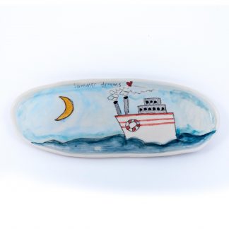 my summer dreams ceramic platter